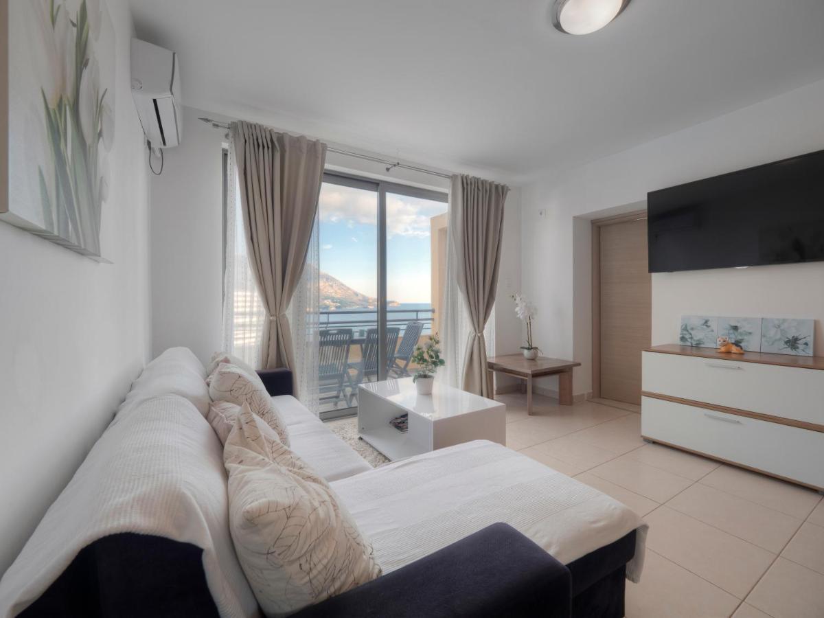 Sea View Two Bedroom Family Apartment With Pool - Sunset Ivanovici Becici  Exterior photo